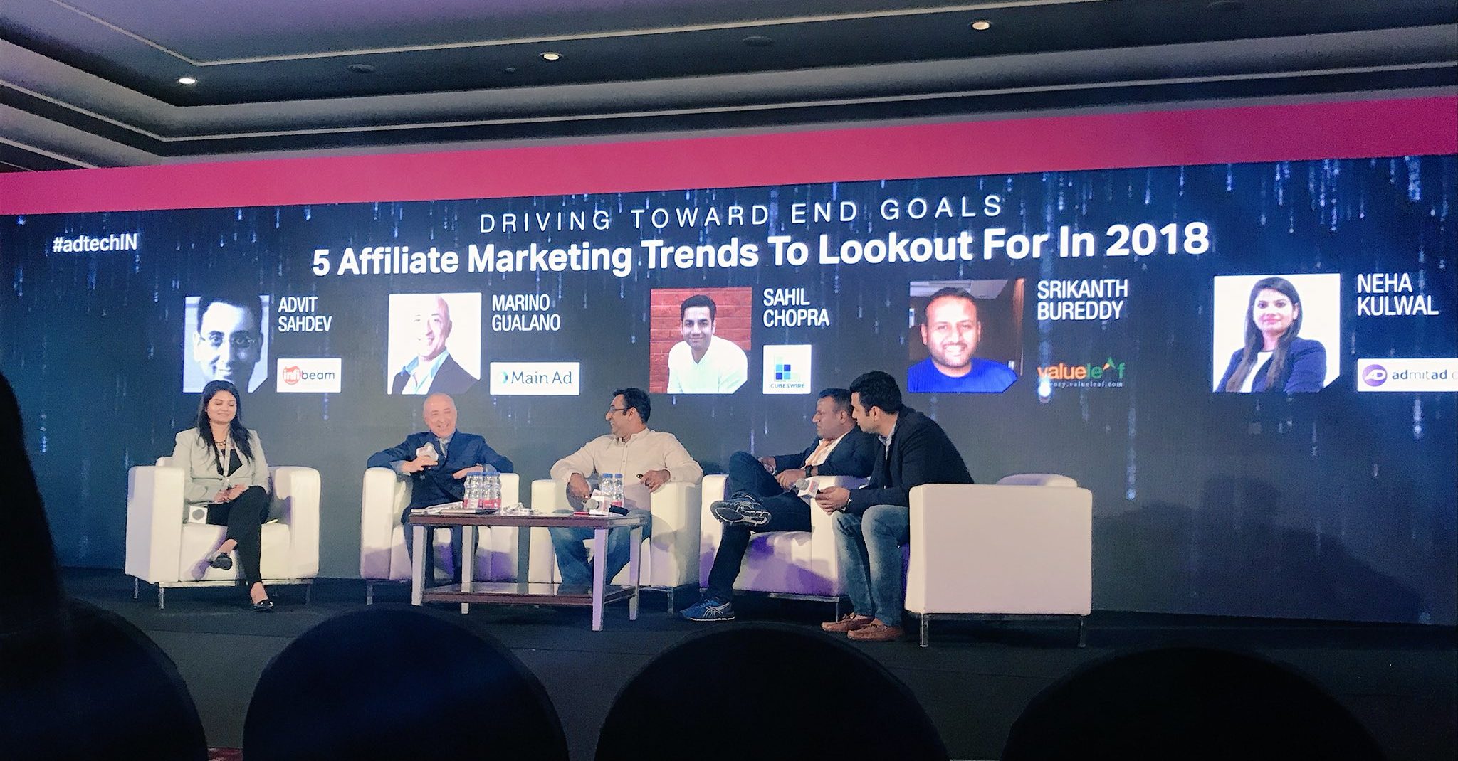 Marino Gualano, GM, on a panel discussion about '5 Affiliate Marketing Trends' at ad:tech New Delhi